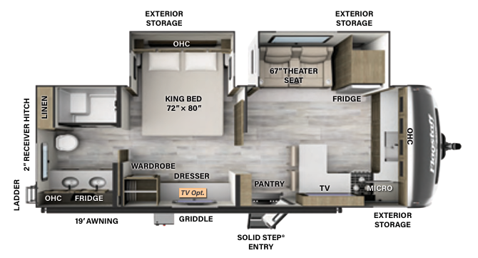 View 2024 Forest River Flagstaff Classic 826MBR complete specs and manufacturer brochures