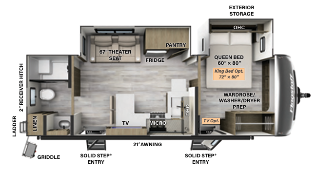 View 2024 Forest River Flagstaff Classic 826RBS complete specs and manufacturer brochures