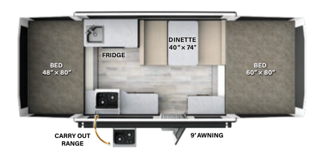 View 2024 Forest River Flagstaff LTD 206LTD complete specs and manufacturer brochures