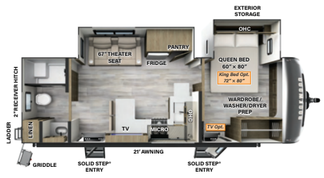 View 2024 Forest River Rockwood Signature 8262RBS complete specs and manufacturer brochures