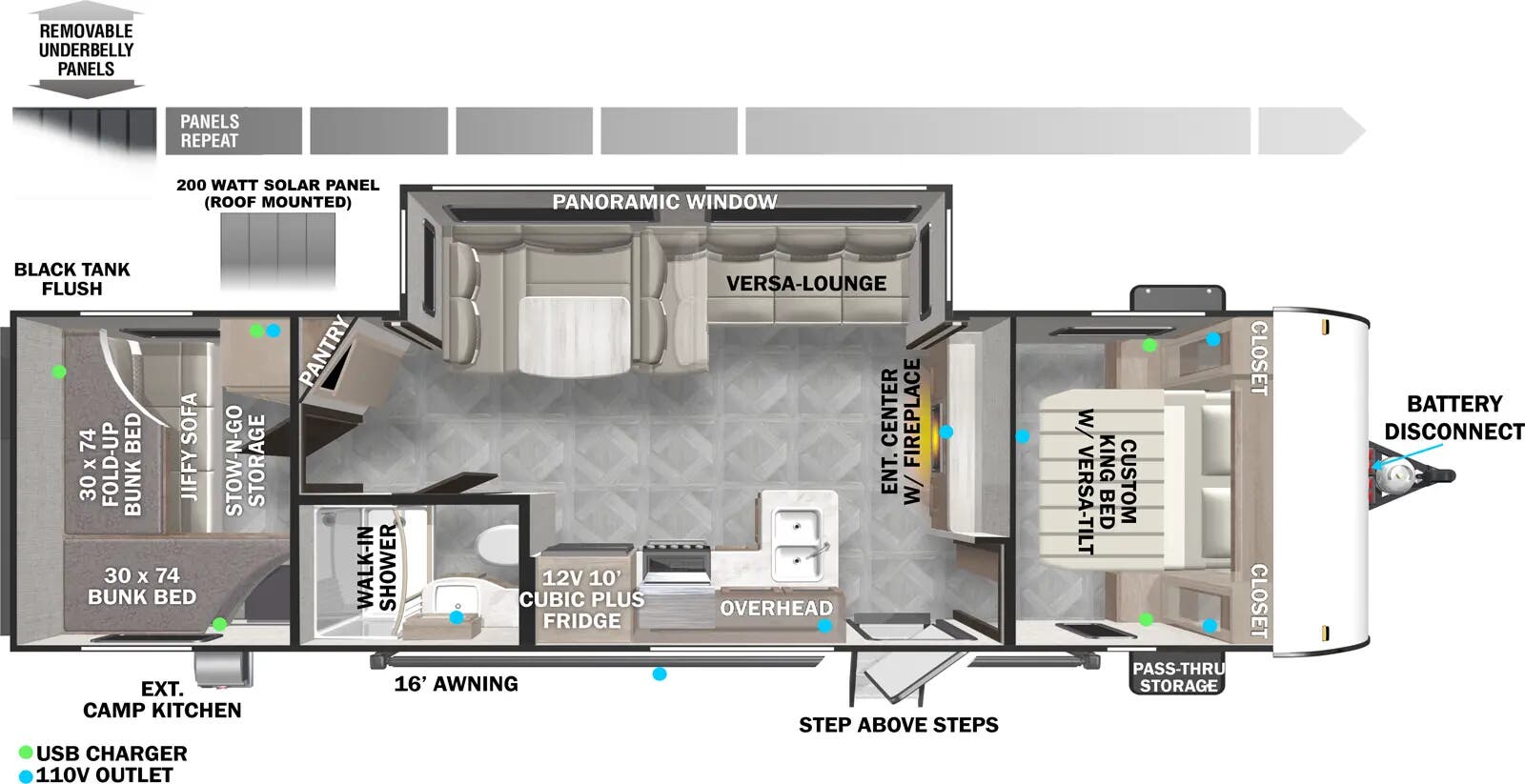 View 2024 Forest River Salem Cruise Lite 273QBXL complete specs and manufacturer brochures