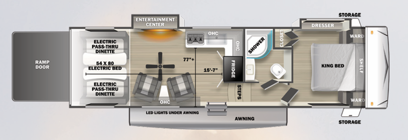 View 2024 Forest River Sandstorm 2800SRT complete specs and manufacturer brochures