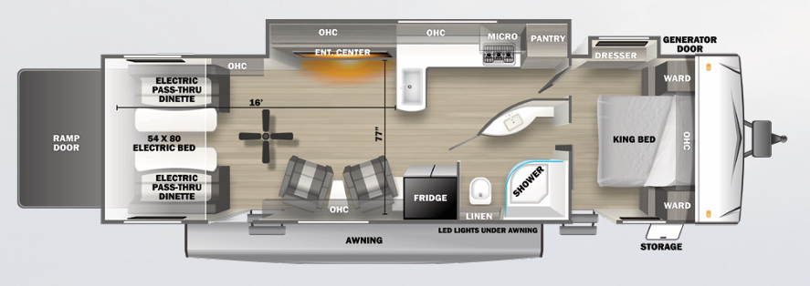 View 2024 Forest River Sandstorm 3030SRT complete specs and manufacturer brochures