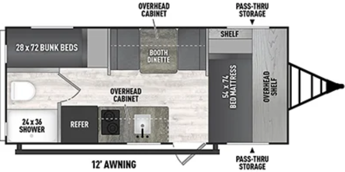 View 2024 Forest River Viking 17SBH complete specs and manufacturer brochures