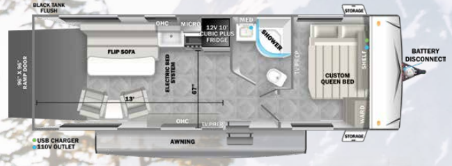 View 2024 Forest River Wildwood 211SSXL complete specs and manufacturer brochures