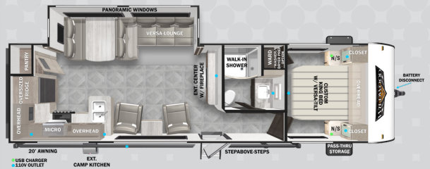 View 2024 Forest River Wildwood 27RK complete specs and manufacturer brochures