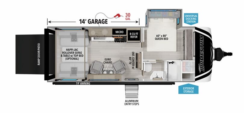 View 2024 Grand Design Momentum G-Class 21G complete specs and manufacturer brochures