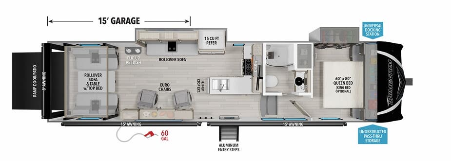 View 2024 Grand Design Momentum G-Class 325G complete specs and manufacturer brochures