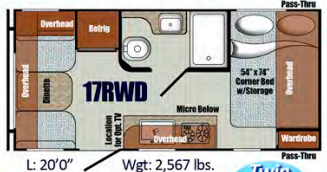 View 2024 Gulf Stream Vista Cruiser 17RWD complete specs and manufacturer brochures