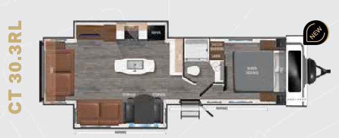 View 2024 Heartland Corterra CT30.3RL complete specs and manufacturer brochures
