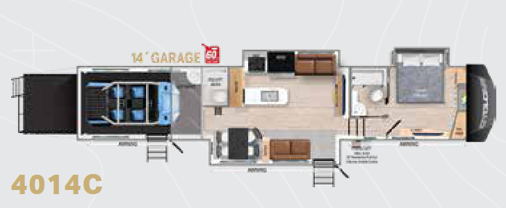 View 2024 Heartland Cyclone 4014C complete specs and manufacturer brochures