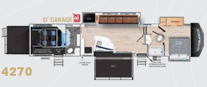 View 2024 Heartland Cyclone 4270 complete specs and manufacturer brochures