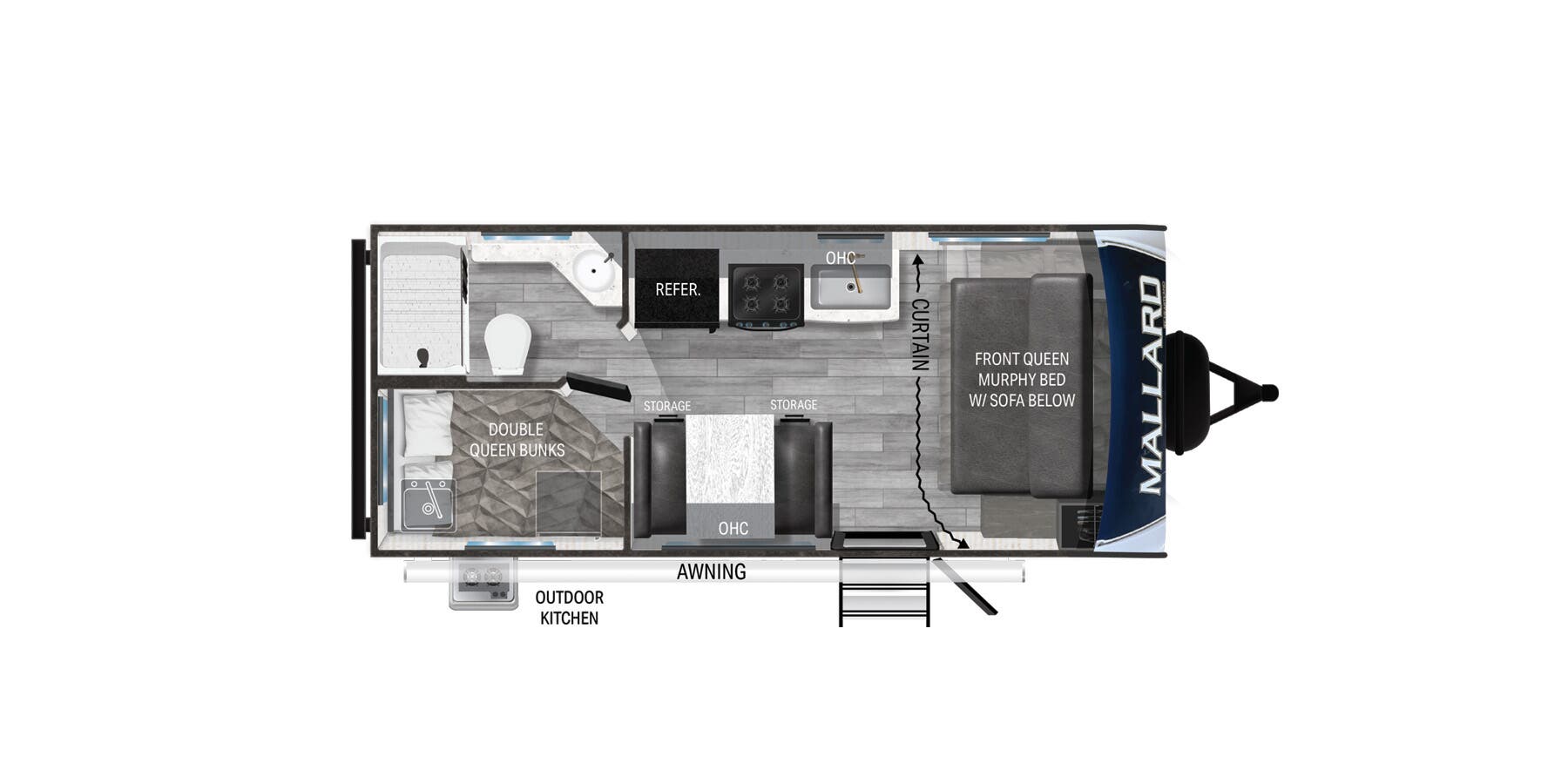 View 2024 Heartland Mallard T180BH complete specs and manufacturer brochures