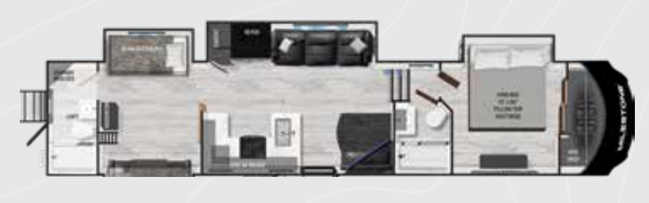 View 2024 Heartland Milestone 386BH complete specs and manufacturer brochures