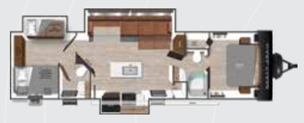 View 2024 Heartland North Trail 33BHDS complete specs and manufacturer brochures