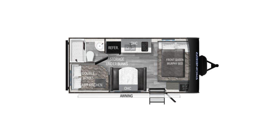View 2024 Heartland Pioneer BH170 complete specs and manufacturer brochures
