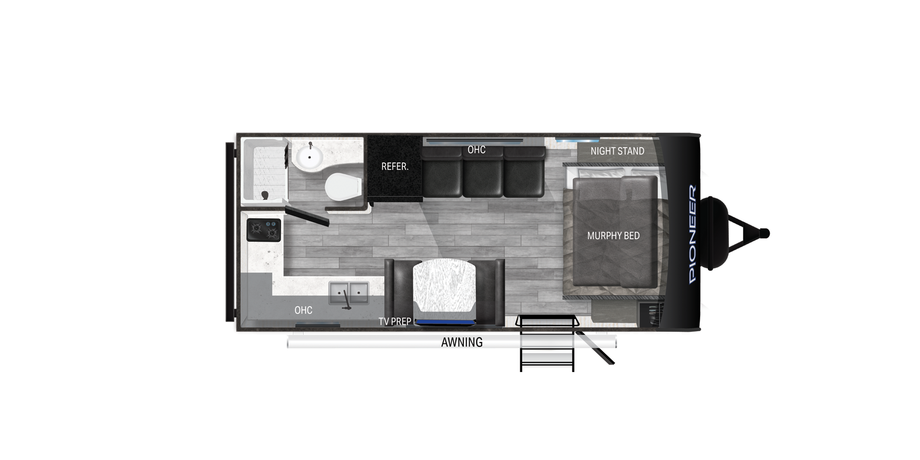 View 2024 Heartland Pioneer RK180 complete specs and manufacturer brochures