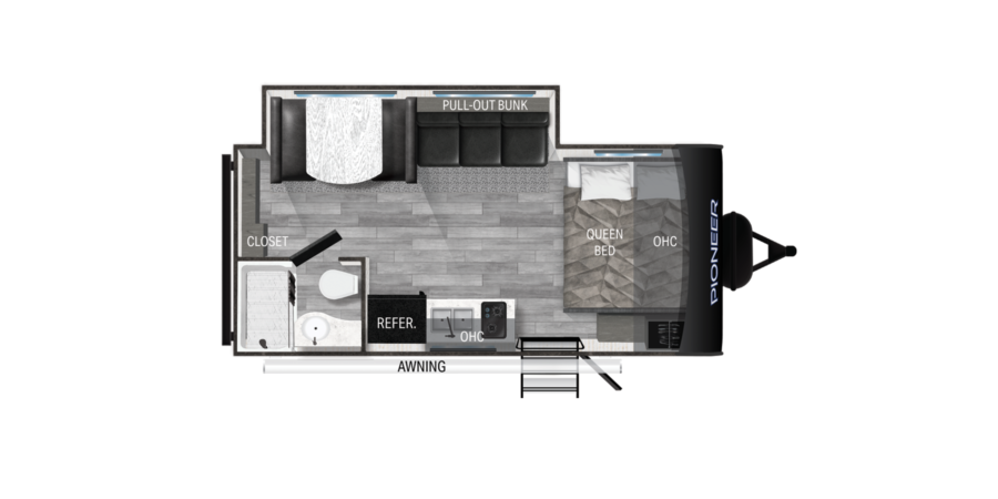 View 2024 Heartland Pioneer SS171 complete specs and manufacturer brochures