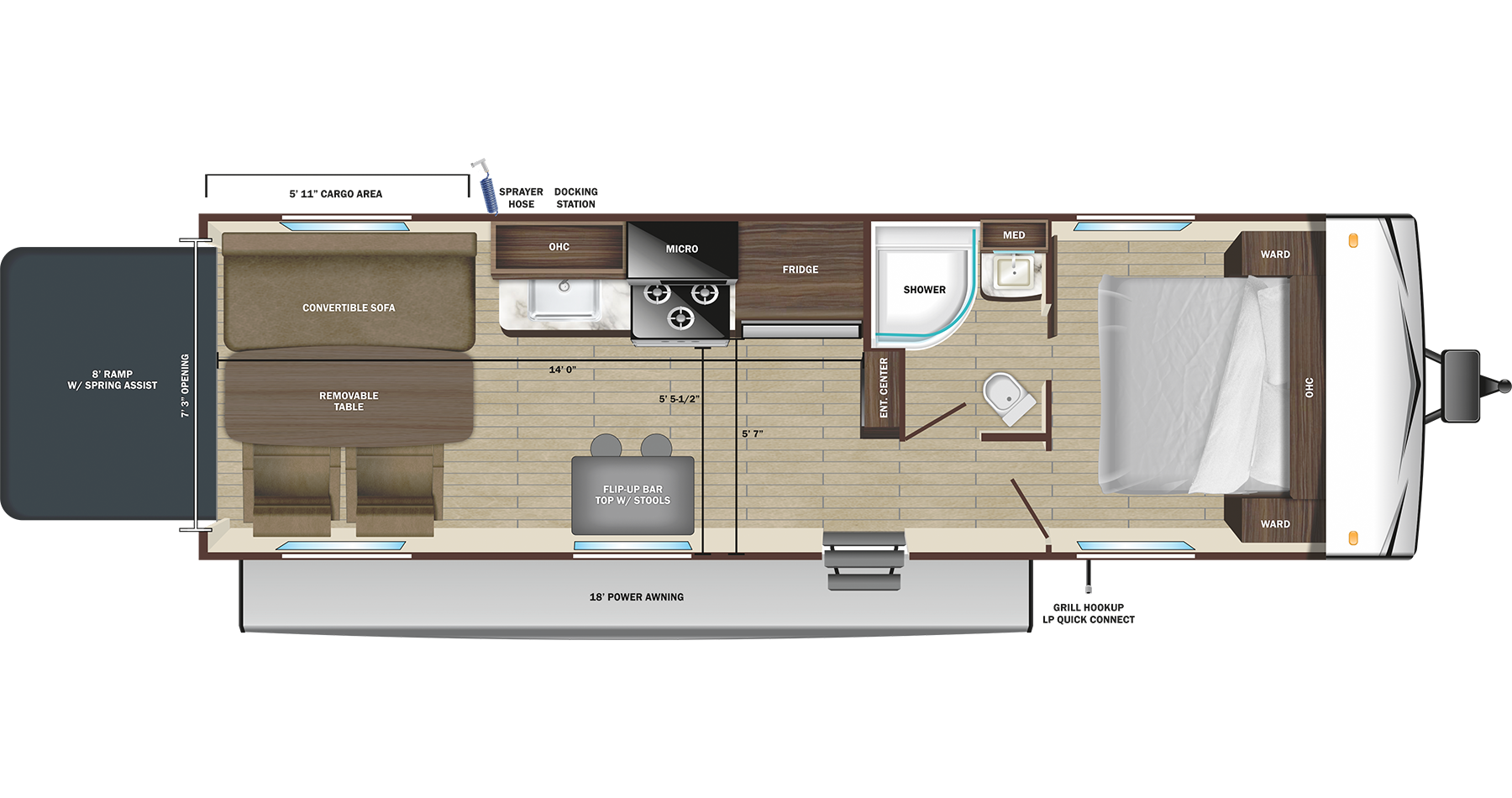 View 2024 Highland Ridge Open Range Conventional 25TH complete specs and manufacturer brochures
