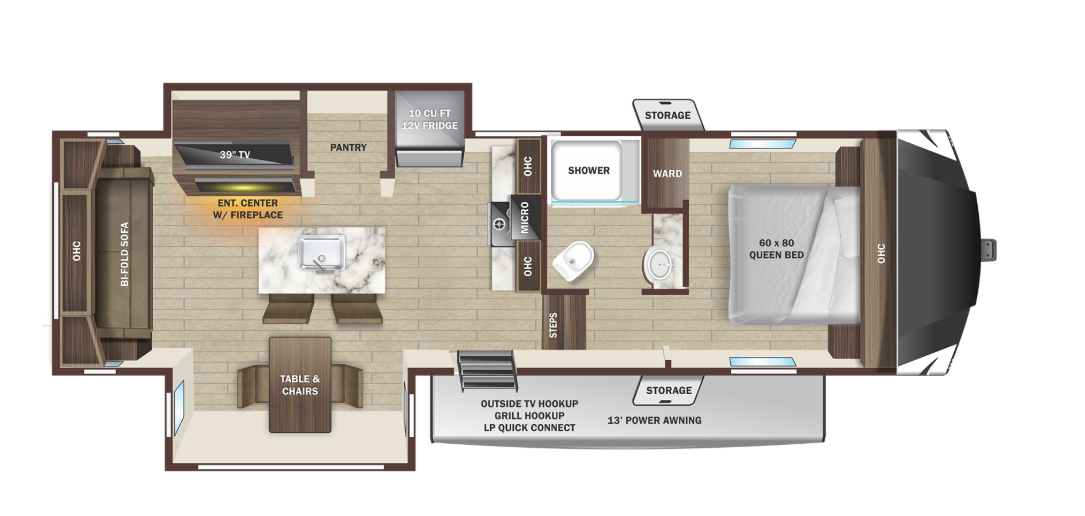 View 2024 Highland Ridge Silverstar Light Duty 244RLS complete specs and manufacturer brochures