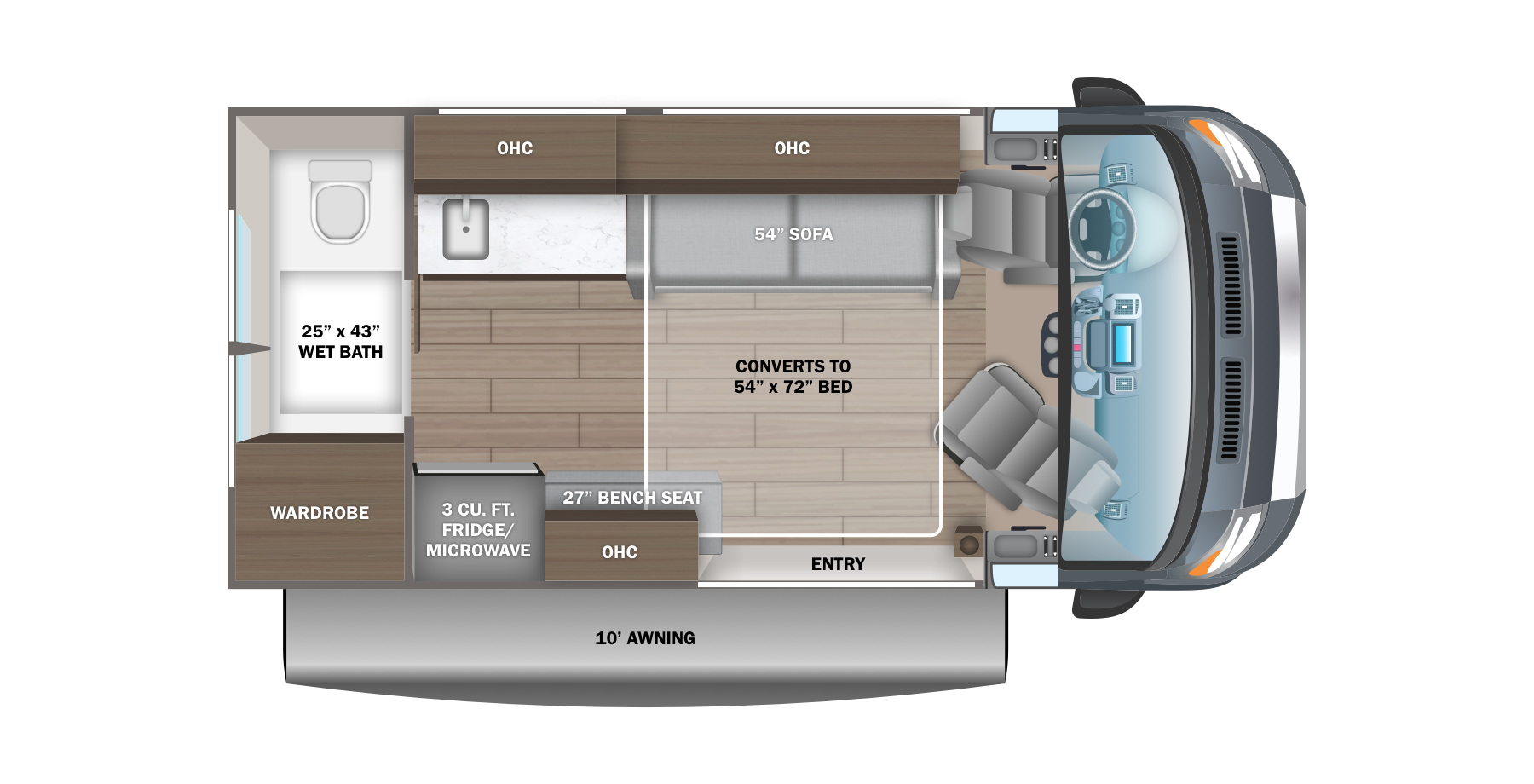 View 2024 Jayco Comet 18C complete specs and manufacturer brochures