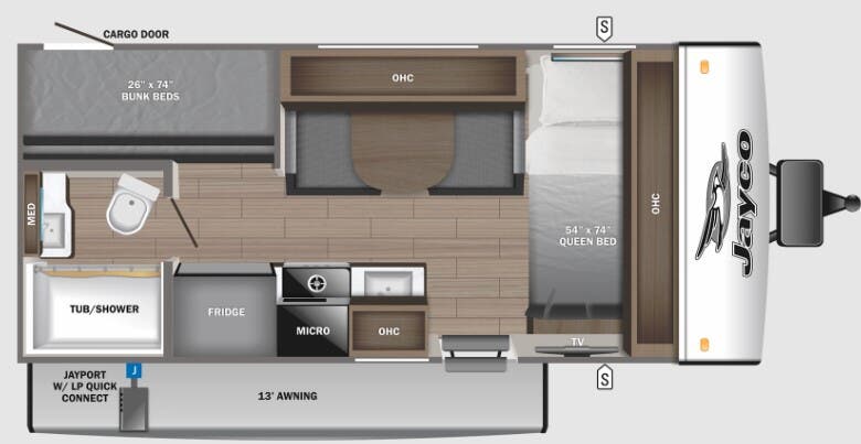 View 2024 Jayco Jay Feather Micro 171BH complete specs and manufacturer brochures