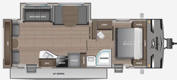 View 2024 Jayco Jay Flight 265RLSW complete specs and manufacturer brochures