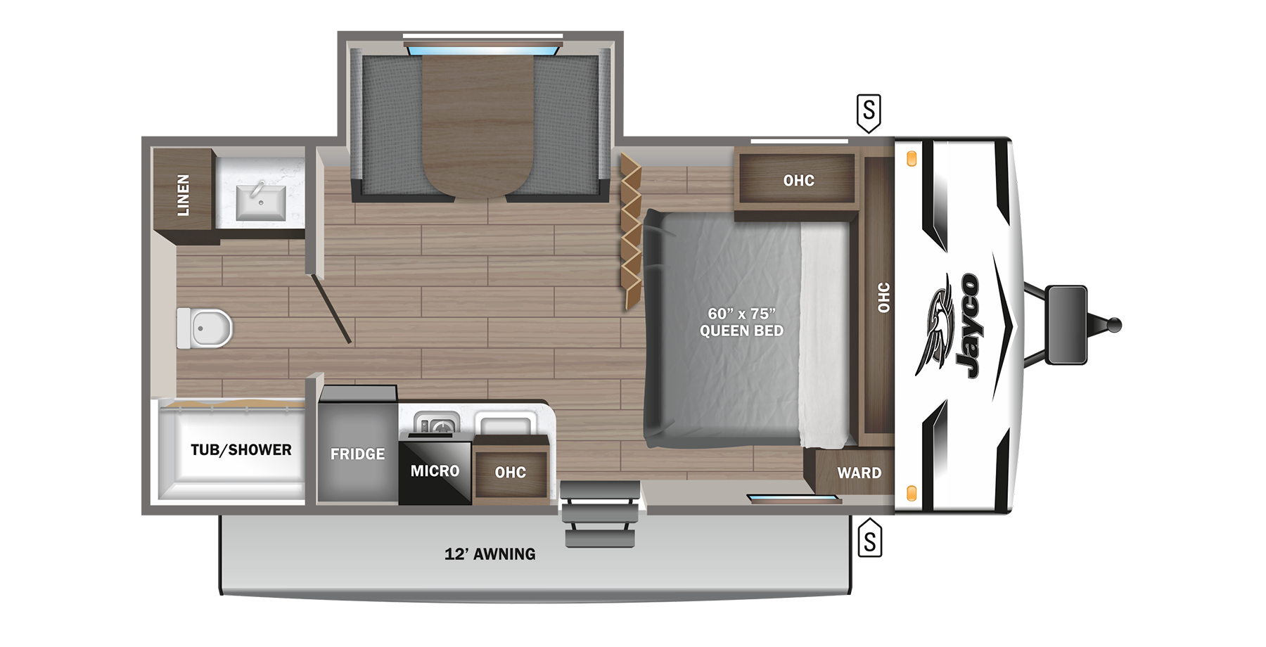 View 2024 Jayco Jay Flight SLX 183RBW complete specs and manufacturer brochures
