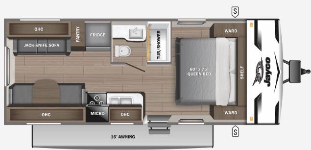 View 2024 Jayco Jay Flight SLX 210QBW complete specs and manufacturer brochures