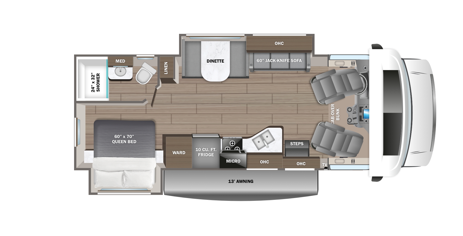 View 2024 Jayco Redhawk 26XD complete specs and manufacturer brochures