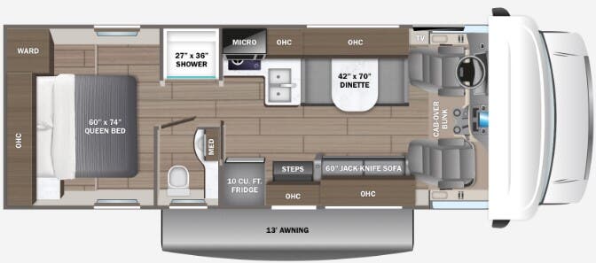 View 2024 Jayco Redhawk SE 27NF complete specs and manufacturer brochures