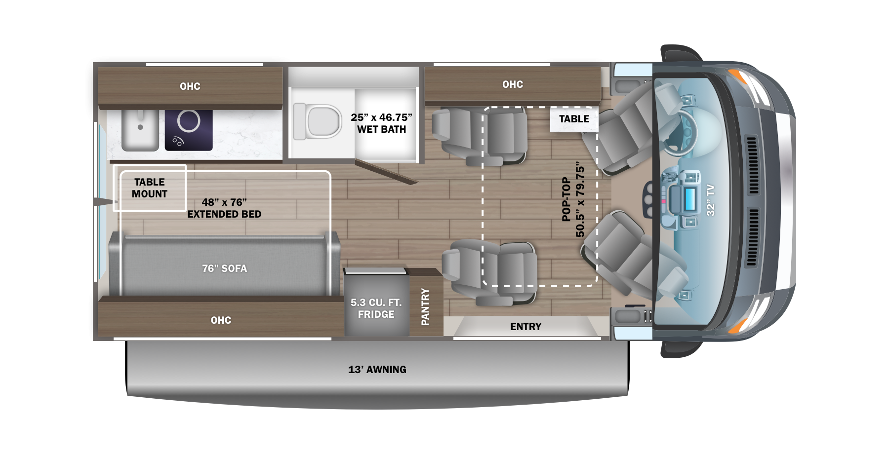 View 2024 Jayco Swift 20D complete specs and manufacturer brochures