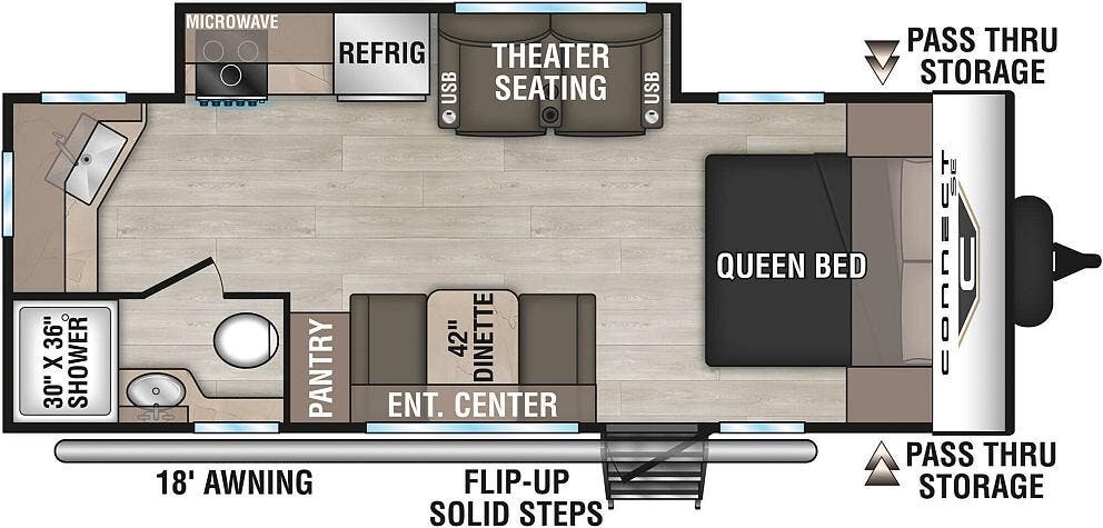 View 2024 K-Z Connect SE C211MKSE complete specs and manufacturer brochures