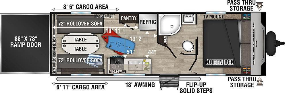 View 2024 K-Z Sportsmen SE 250THSE complete specs and manufacturer brochures