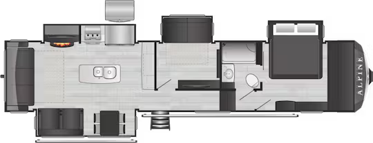 View 2024 Keystone Alpine 3720MD complete specs and manufacturer brochures
