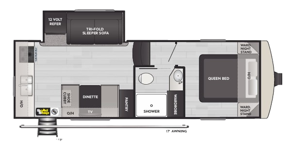 View 2024 Keystone Arcadia Select 21SRK complete specs and manufacturer brochures