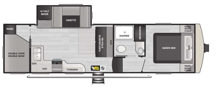 View 2024 Keystone Arcadia Select 27SBH complete specs and manufacturer brochures