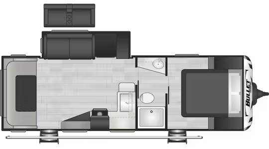 View 2024 Keystone Bullet Crossfire 2530RDWE complete specs and manufacturer brochures
