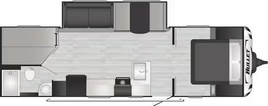 View 2024 Keystone Bullet Crossfire 2730BH complete specs and manufacturer brochures