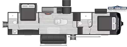 View 2024 Keystone Cougar 350DMS complete specs and manufacturer brochures