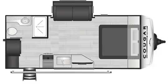 View 2024 Keystone Cougar Half-Ton 1900RBWE complete specs and manufacturer brochures