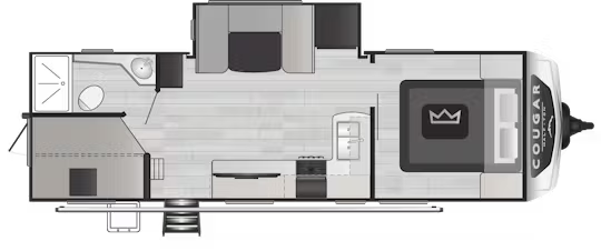 View 2024 Keystone Cougar Half-Ton 25DBSWE complete specs and manufacturer brochures