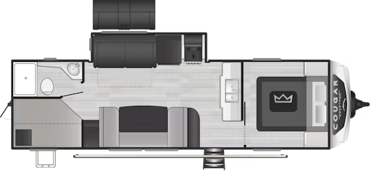 View 2024 Keystone Cougar Half-Ton 27BHS complete specs and manufacturer brochures