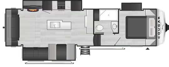 View 2024 Keystone Cougar Half-Ton 29RLISE complete specs and manufacturer brochures
