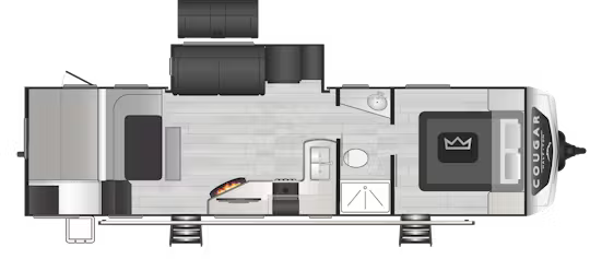 View 2024 Keystone Cougar Half-Ton 30BHSWE complete specs and manufacturer brochures