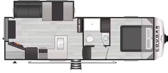 View 2024 Keystone Cougar Sport 2400RE complete specs and manufacturer brochures