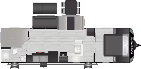 View 2024 Keystone Passport 2900BH complete specs and manufacturer brochures