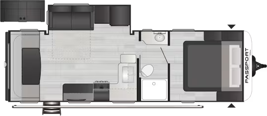 View 2024 Keystone Passport SL Series 252RD complete specs and manufacturer brochures