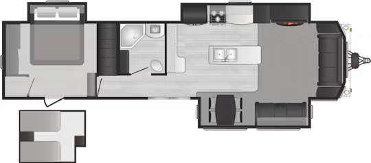 View 2024 Keystone Residence 401LOFT complete specs and manufacturer brochures