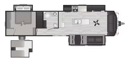 View 2024 Keystone Residence 40LOFT complete specs and manufacturer brochures